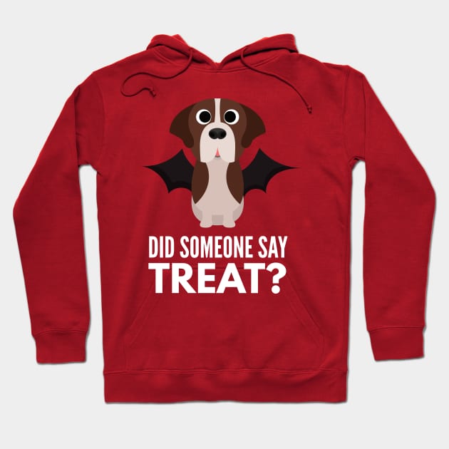 English Mastiff Halloween Trick or Treat Hoodie by DoggyStyles